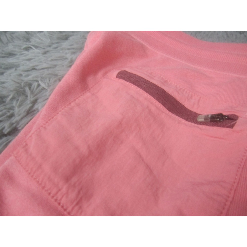 Reebok Shorts Womens XL Pink French Terry Sweat Drawstring Athletic Running - Picture 5 of 11